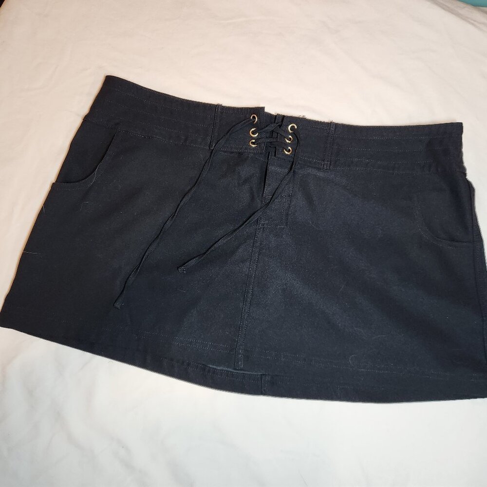Black Mini Skirt by La Blanca